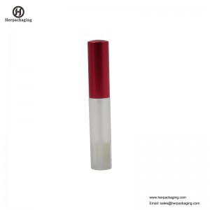 HCL302 Čirý plast Prázdné zkumavky na lesk na rty pro barevné kosmetické výrobky nanášečky na lesklé rty
