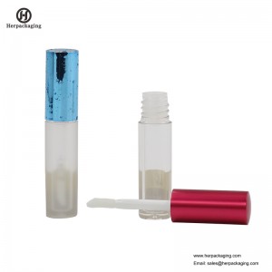 HCL307 Čirý plast Prázdné zkumavky na lesk na rty pro barevné kosmetické výrobky aplikátory s lesklým leskem na rty
